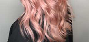 pinkish hair